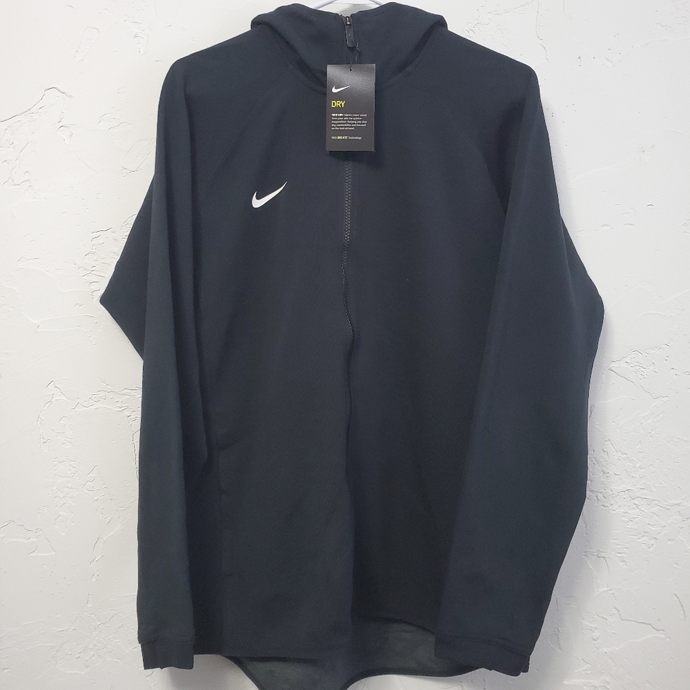 Nike Mens Medium Black Full Zip Hoodie